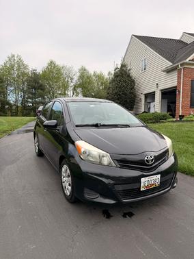 Black 2012 Toyota Yaris LE