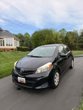 Black 2012 Toyota Yaris LE