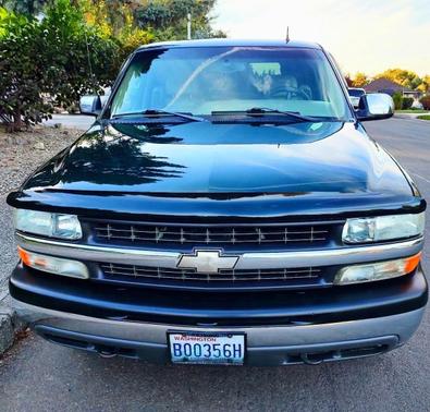 Green 2001 Chevrolet Silverado 1500 LT Extended Cab