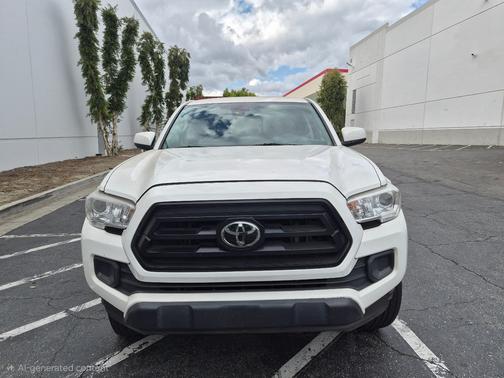 White 2021 Toyota Tacoma SR
