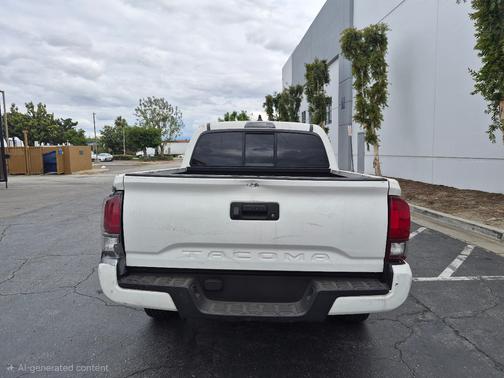 White 2021 Toyota Tacoma SR