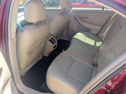Red 2013 Ford Taurus SEL