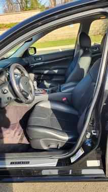 Black 2012 INFINITI G37 x