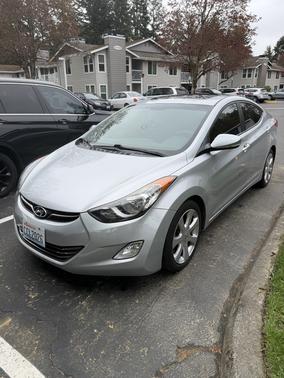 Silver 2013 Hyundai ELANTRA Limited