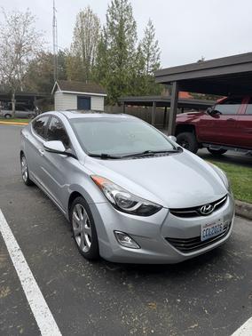 Silver 2013 Hyundai ELANTRA Limited