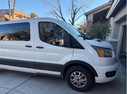 White 2021 Ford Transit-350 XLT