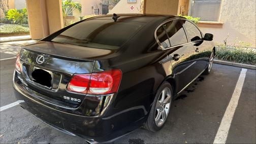 Black 2007 Lexus GS 350 Base
