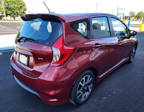 Red 2017 Nissan Versa Note SR