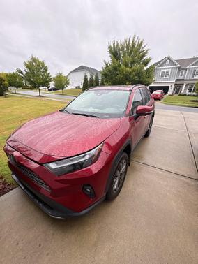Red 2024 Toyota RAV4 Hybrid Limited