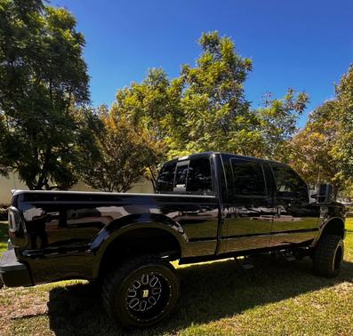 Black 2009 Ford F-250 FX4 Super Duty Crew Cab