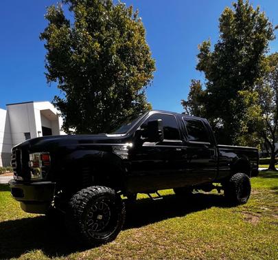 Black 2009 Ford F-250 FX4 Super Duty Crew Cab