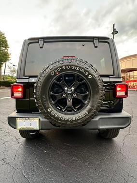 Black 2022 Jeep Wrangler Unlimited Willys