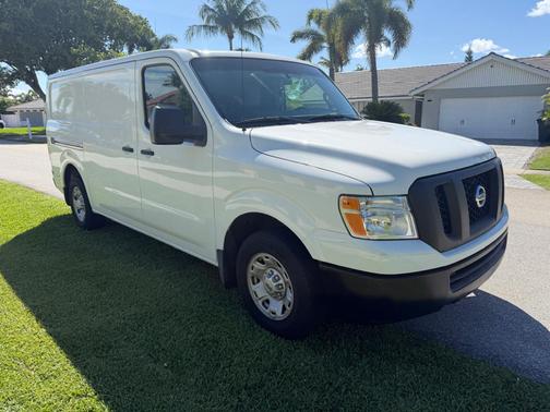 White 2014 Nissan NV Cargo NV1500 SV V6