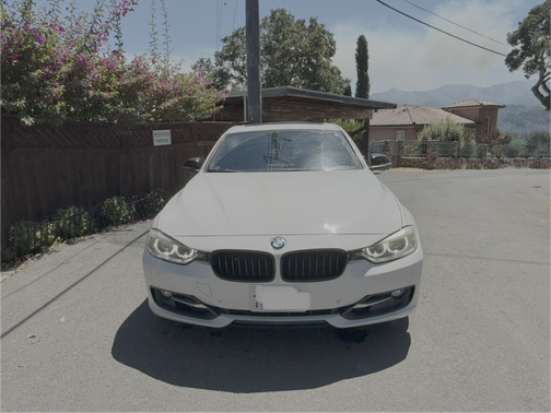 White 2013 BMW 328 i
