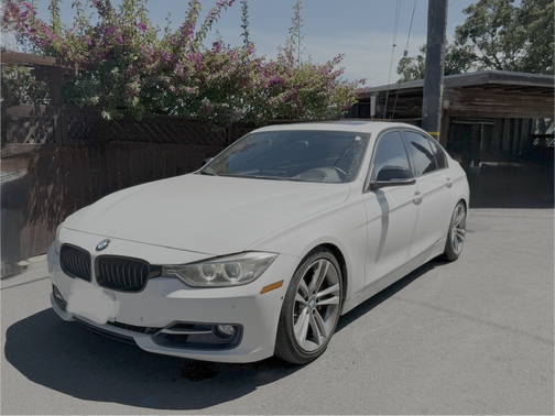 White 2013 BMW 328 i