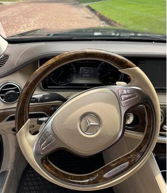 Blue 2014 Mercedes-Benz S-Class S 550 4MATIC