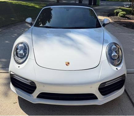White 2018 Porsche 911 911 Turbo Cabriolet
