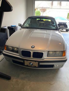 Silver 1999 BMW 328 iC