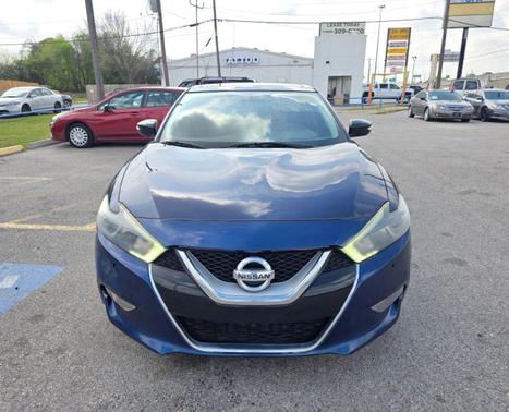 Blue 2017 Nissan Maxima 3.5 SL