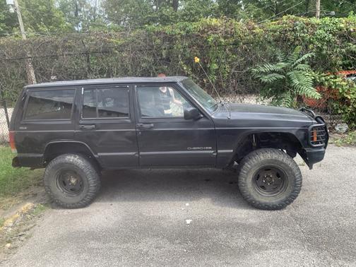 Black 1998 Jeep Cherokee Sport 4WD