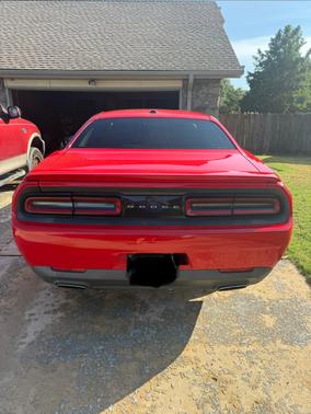 Red 2015 Dodge Challenger SXT