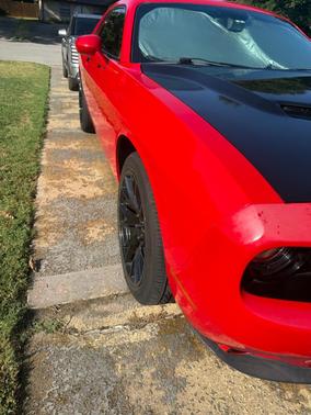 Red 2015 Dodge Challenger SXT