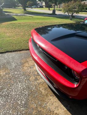 Red 2015 Dodge Challenger SXT