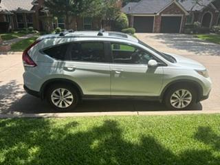 White 2014 Honda CR-V EX-L
