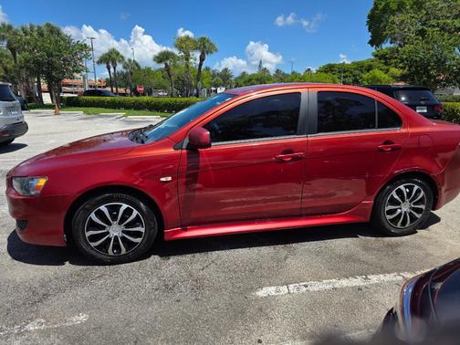 Red 2012 Mitsubishi Lancer ES
