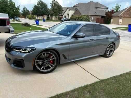 Gray 2023 BMW M550 i xDrive