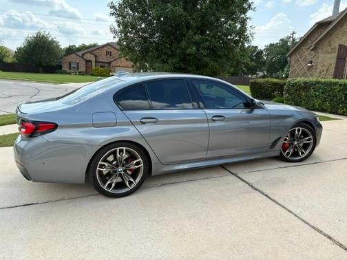 Gray 2023 BMW M550 i xDrive