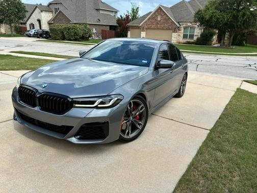 Gray 2023 BMW M550 i xDrive