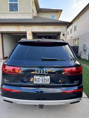 Blue 2017 Audi Q7 3.0T Premium Plus