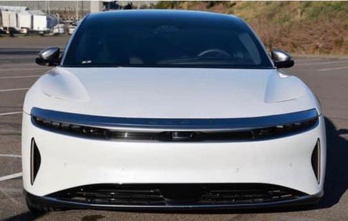White 2022 Lucid Air Dream Edition
