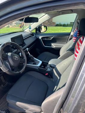 Gray 2021 Toyota RAV4 LE