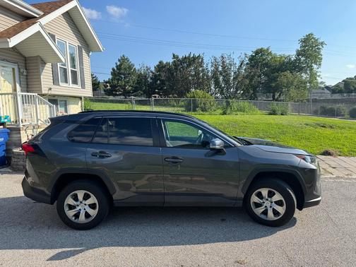 Gray 2021 Toyota RAV4 LE