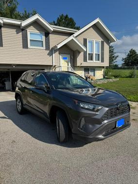 Gray 2021 Toyota RAV4 LE