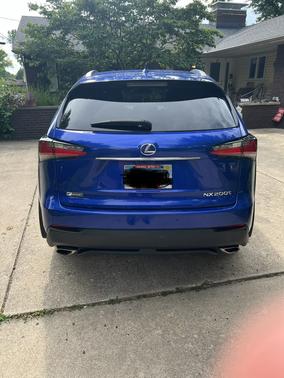 Blue 2016 Lexus NX 200t F Sport