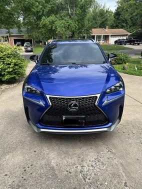 Blue 2016 Lexus NX 200t F Sport