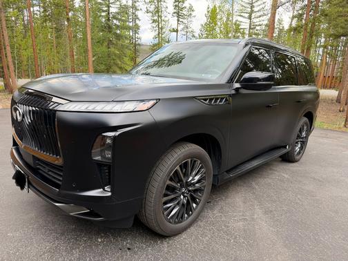 Black 2025 INFINITI QX80 AUTOGRAPH