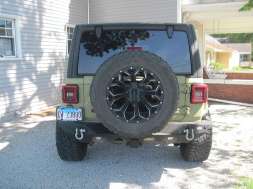 Green 2018 Jeep Wrangler Unlimited Sahara