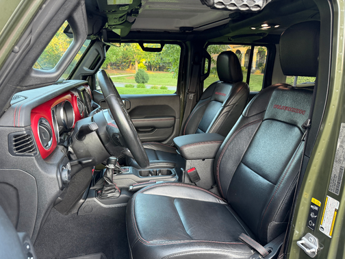 Green 2022 Jeep Wrangler Unlimited Rubicon