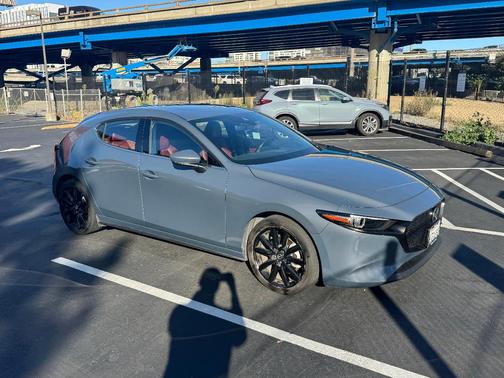 Gray 2021 Mazda Mazda3 AWD w/Premium Plus Package