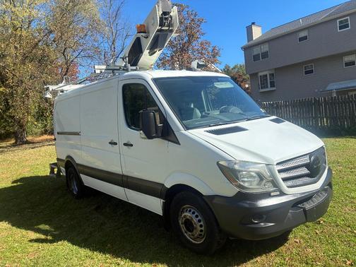 White 2017 Mercedes-Benz Sprinter 3500XD Standard Roof