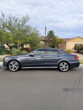 Gray 2016 Mercedes-Benz E-Class E 350