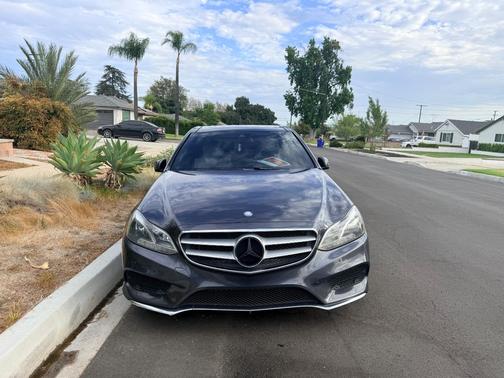 Gray 2016 Mercedes-Benz E-Class E 350