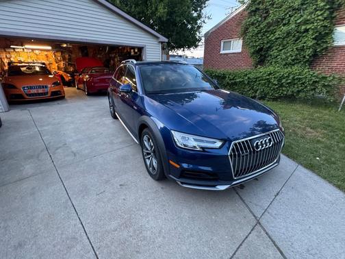 Blue 2017 Audi A4 allroad 2.0T Premium