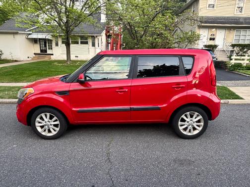 Red 2012 Kia Soul +