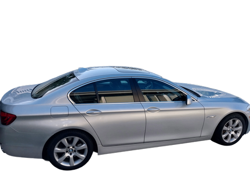 Silver 2013 BMW 550 i