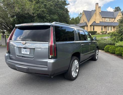 Silver 2019 Cadillac Escalade ESV Platinum
